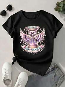 Women T-Shirts - Black - View 1