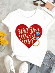 Women T-Shirts - White - View 2