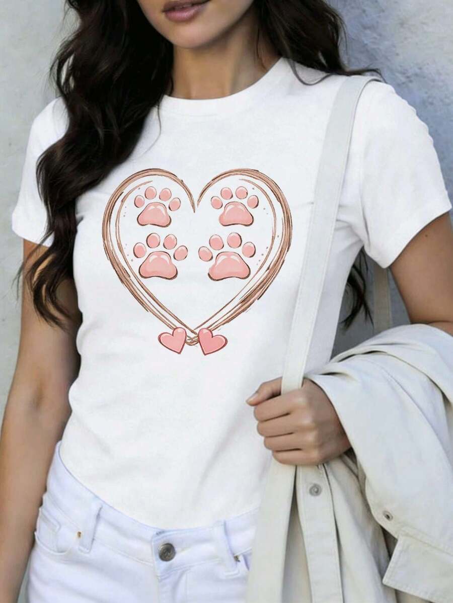 Women T-Shirts - White - View 1