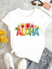 Women T-Shirts - White - View 2