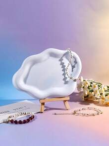 Khay hình đám mây, kệ phòng tắm, khay trưng bày trang sức và mỹ phẩm, hộp đựng đồ trang điểm để nước hoa, nến, trang sức. - Nhiều màu - Xem 6