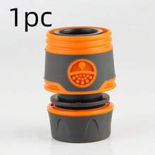 Đầu nối nhanh bằng nhựa màu cam, phù hợp với ống có đường kính 1/2 inch dùng cho súng phun nước rửa xe. - Xem 8