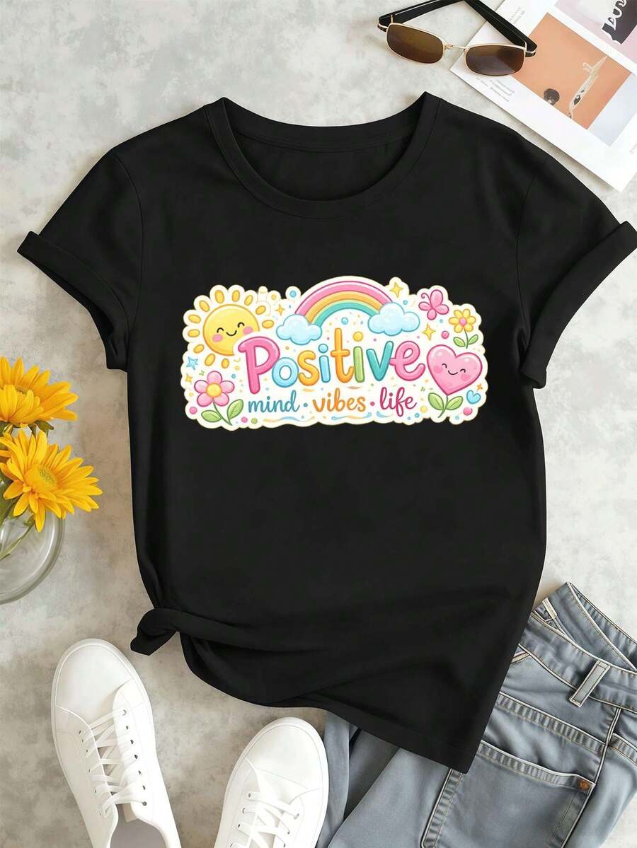 Women T-Shirts - Black - View 1