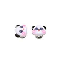 Cute Panda Car Ignition Button Cover, 3D Cartoon Design, Fits Sedan SUV Truck One-Touch Start Button Decor, Easy Installation Without Blocking Operation, Adds Fun Atmosphere Car Interior Accessory - Panda - View 3