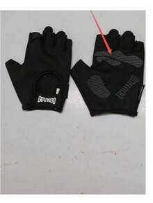 1 Pair GOUNOD Full Palm Weight Training Gloves, Fitness Gloves, Suitable For Gym, Cycling, Workout, Ultra-Lightweight, Unisex - Black - View 11
