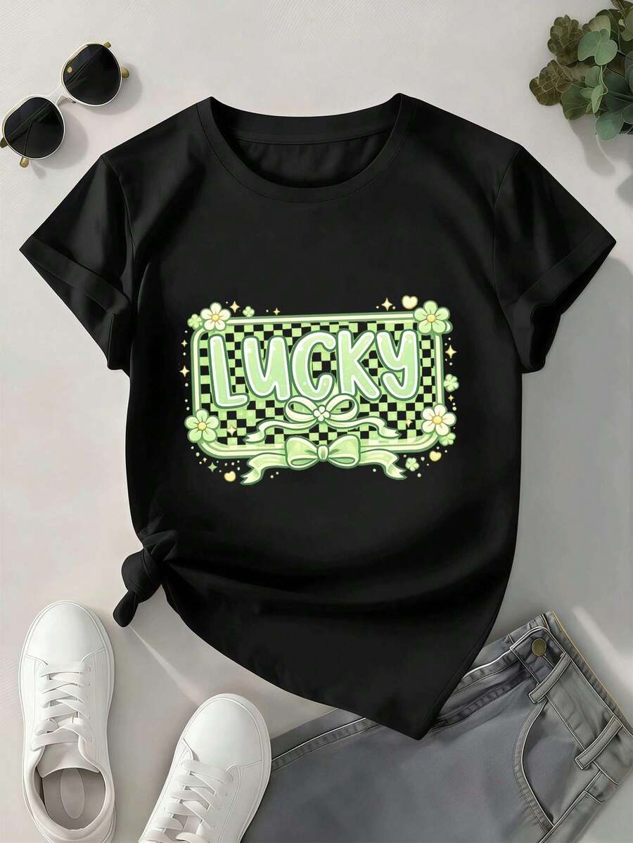 Women T-Shirts - Black - View 1