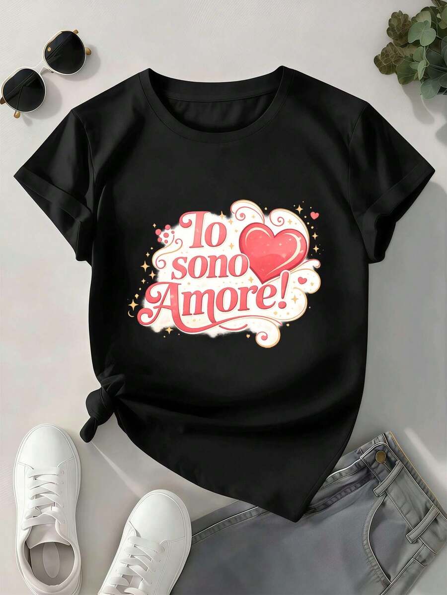 Women T-Shirts - Black - View 1