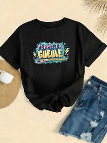 Women T-Shirts - Black - View 2