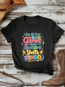 Women T-Shirts - Black - View 1