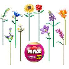 Bộ sưu tập xếp hình ZURU MAX – Xâm lược của người ngoài hành tinh / Đồ ăn vặt / Vườn / Hoa / Quầy sushi, 100-220+ mảnh mỗi bộ, tương thích với hầu hết các thương hiệu xếp hình. - Nhiều màu - Xem 5