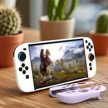 Ốp bảo vệ tay cầm chơi game Switch2, vỏ mềm TPU có thể tháo rời, chống rơi vỡ. - Xem 8