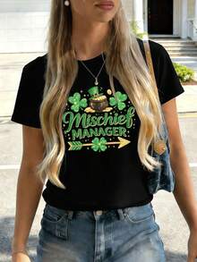 Women T-Shirts - Black - View 2