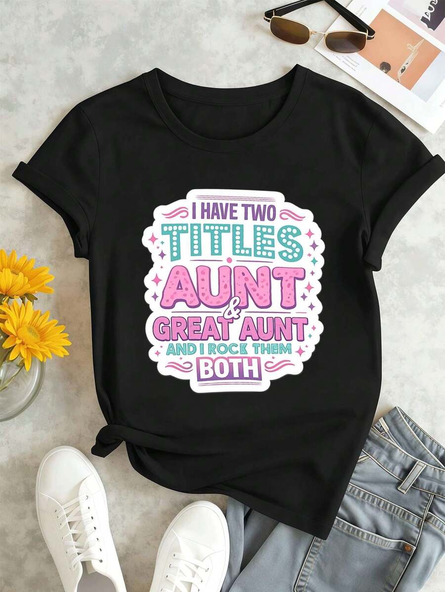 Women T-Shirts - Black - View 1