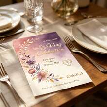 定制婚礼卡片、定制生日及派对卡片、定制邀请函、定制姓名标签、个性化复活节卡片、斋月卡片、装饰卡片、节日卡片、活动卡片、生日卡片、派对卡片、装饰卡片、圣诞卡片、感谢卡片、礼品卡、餐厅卡片、聚会卡片、贺卡 - 婚禮卡片 - 查看 5