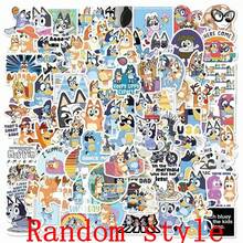 Bluey 103pcs/Set 2026 New Brui Cartoon Stickers, Featuring Cute And Interesting High-Definition Durable Patterns, Allowing You To DIY Decorate Your Favorite Items. - Multicolor - View 11