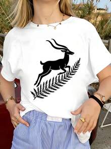Women T-Shirts - White - View 1