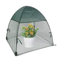 1pc Foldable Bird & Insect Isolation Net - Thick UV Protection Net Cover, Suitable For Outdoor Plant & Vegetable Safety Protection, 60x60x60cm, With Fixing Clips, Gardening Net | Mesh Net | Durable Outdoor Cover, Gardening Net - A - View 9
