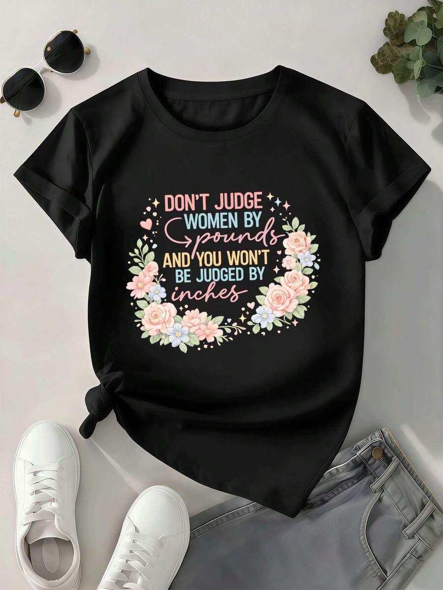 Women T-Shirts - Black - View 1