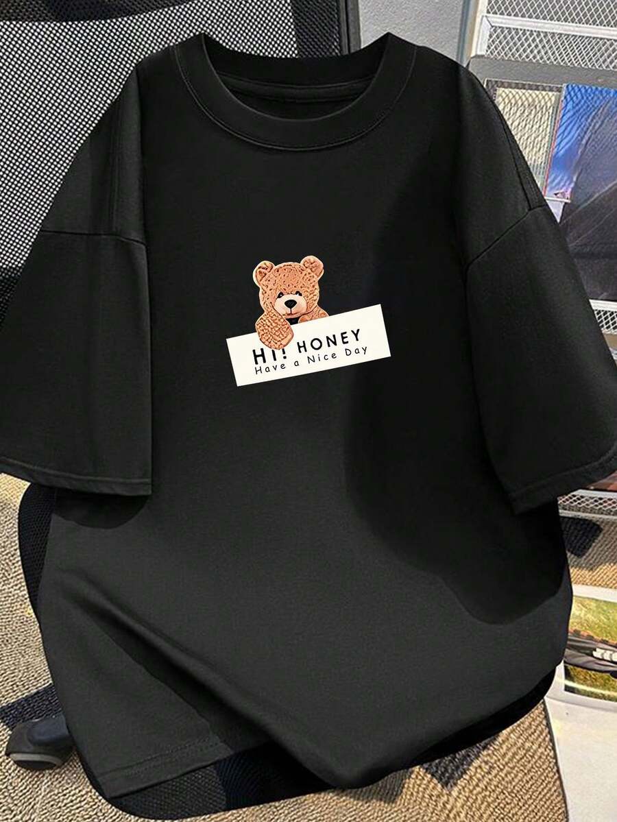 Women T-Shirts - Black - View 1
