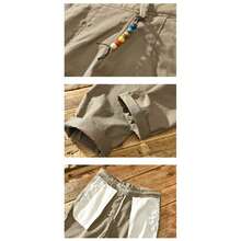 Men Pants - Khaki - View 4