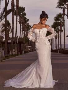 Robes de mariée - Blanc - Voir 3