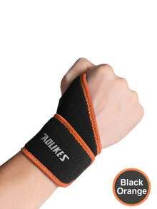 AOLIKES 1pc Sports Fitness Wrap Bandage, Adjustable Wrist Support For Weightlifting, Basketball - Multicolor - View 12
