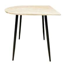 BRANG Mesa Todah Comedor pequeño para restaurantes o cafeterias, Resistente a Uso rudo y fácil Mantenimiento - Beis - Ver 5