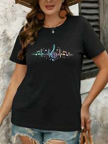 Women T-Shirts - Black - View 1