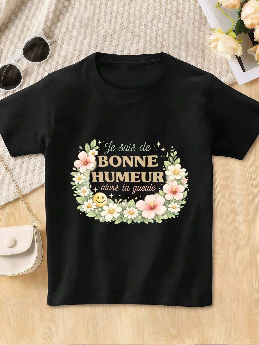 Women T-Shirts - Black - View 1