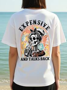 Women T-Shirts - White - View 4