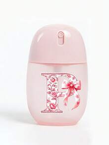 Pink Bow Letter Pattern Plastic Empty Bottle, Pump Spray Bottle, Portable Refillable Bottle, Can Be Filled With Cleaning Solution, Insect Repellent, Skincare Products, Reusable, Gift, Suitable For Daily Use, Travel Essential, Fine Mist, Leak-Proof, Container, Bathroom - Multicolor - View 37