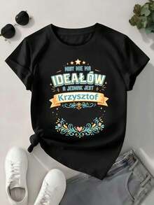Women T-Shirts - Black - View 1