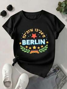 Women T-Shirts - Black - View 1