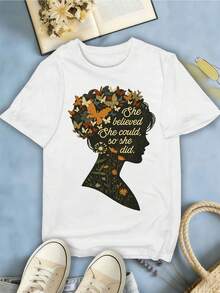 Women T-Shirts - White - View 2