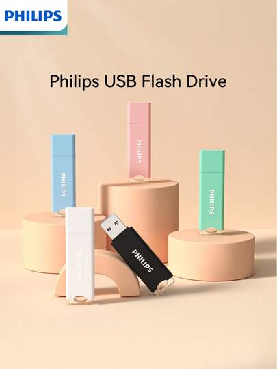  PHILIPS 8GB, 16GB, 32GB, 64GB, USB 2.0 Flash Drive - , High-Speed, Portable, Widely Compatible, And Available In A Variety Of Colors, The Perfect Blend Of Functionality And Stylish Storage