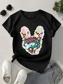 Women T-Shirts - Black - View 1