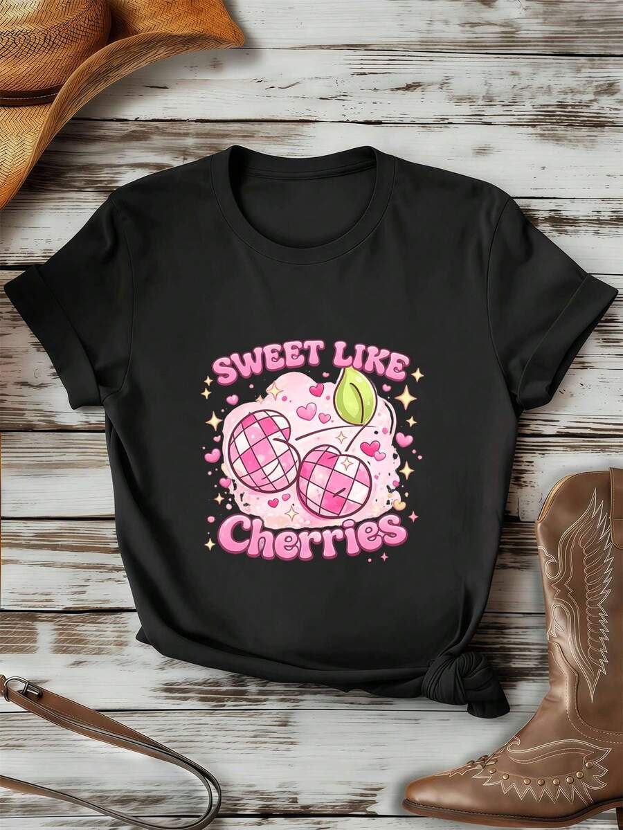 Women T-Shirts - Black - View 1