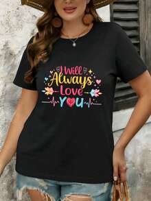 Women T-Shirts - Black - View 1