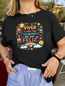 Women T-Shirts - Black - View 1