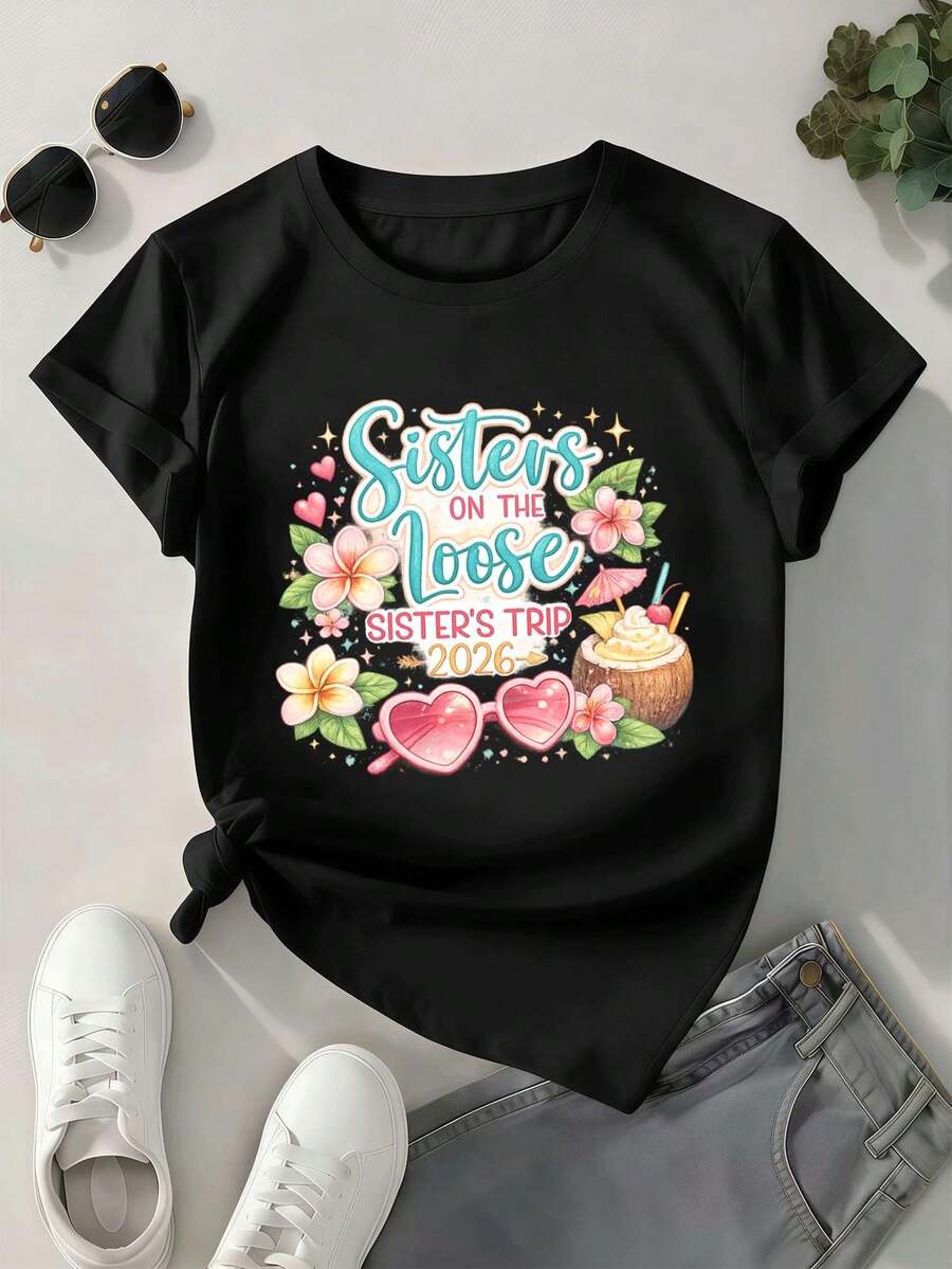 Women T-Shirts - Black - View 1