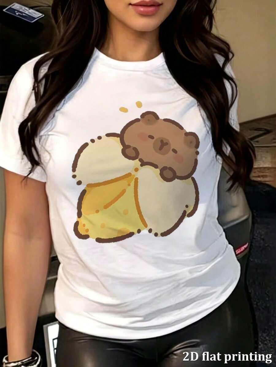 Women T-Shirts - White - View 1