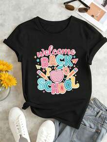 Women T-Shirts - Black - View 1