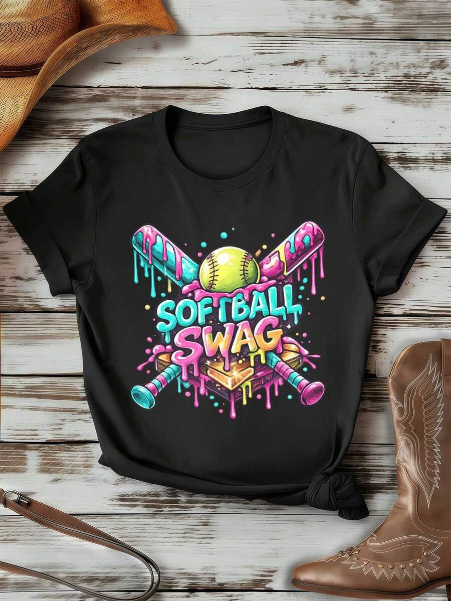 Women T-Shirts - Black - View 1