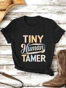 Women T-Shirts - Black - View 2