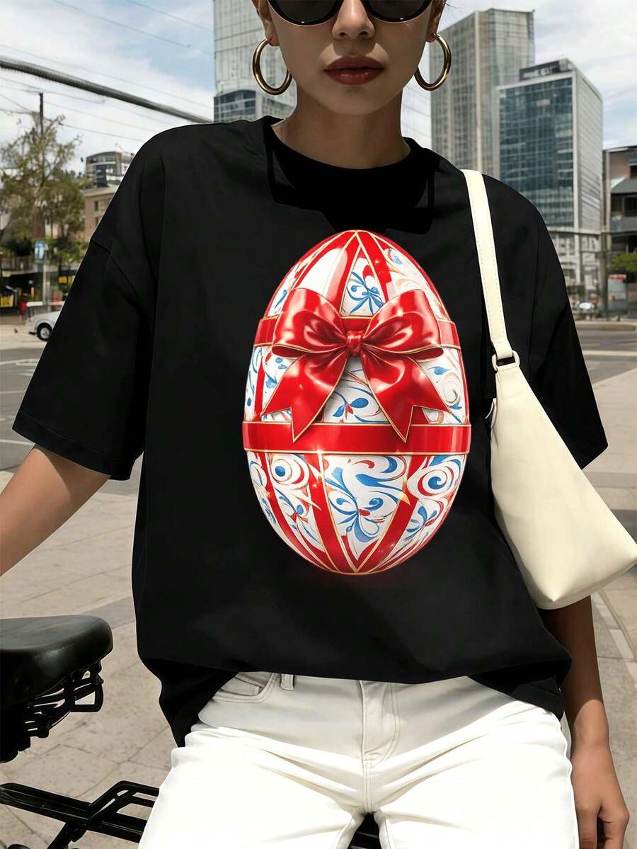 Women T-Shirts - Black - View 1