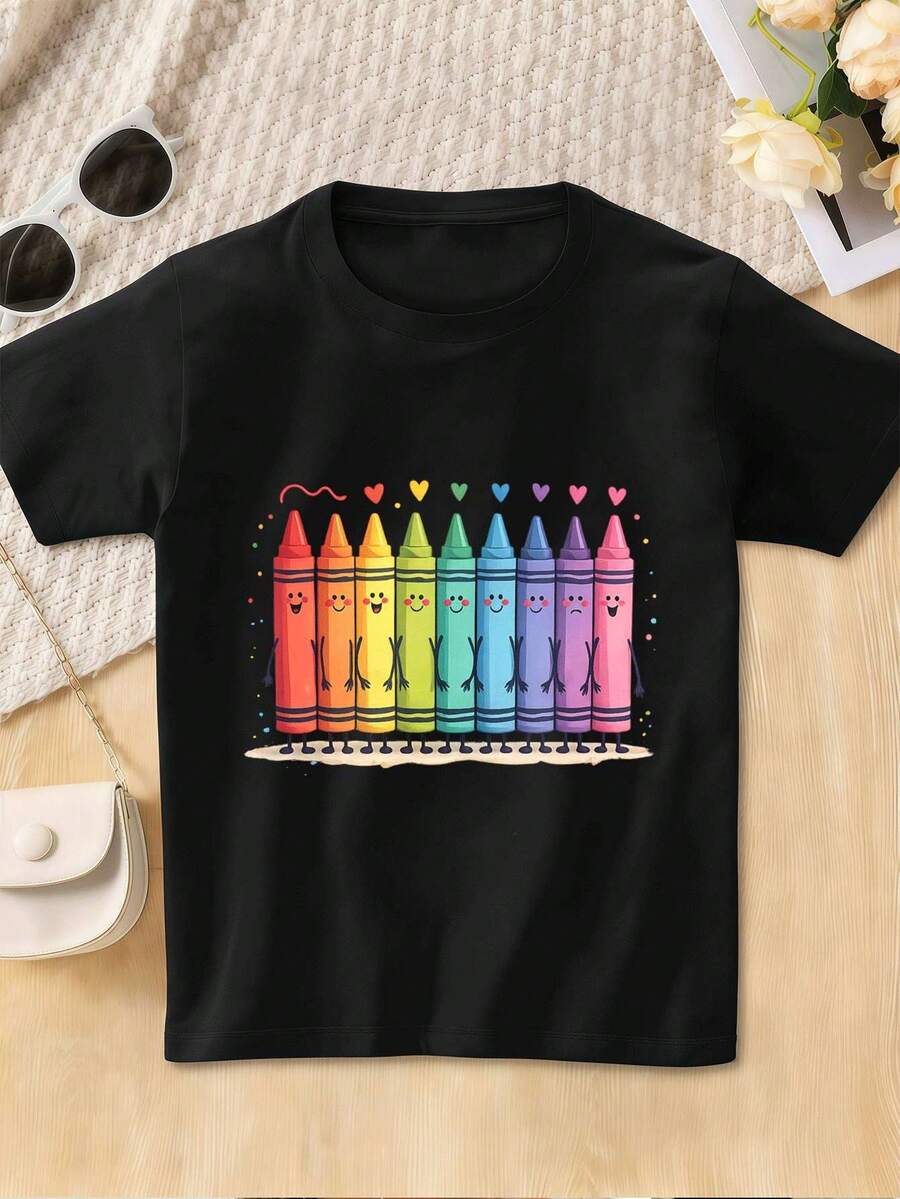 Women T-Shirts - Black - View 1