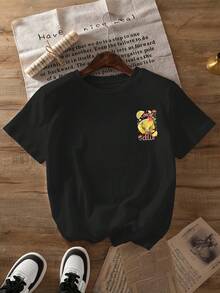 Women T-Shirts - Black - View 2
