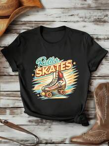 Women T-Shirts - Black - View 1