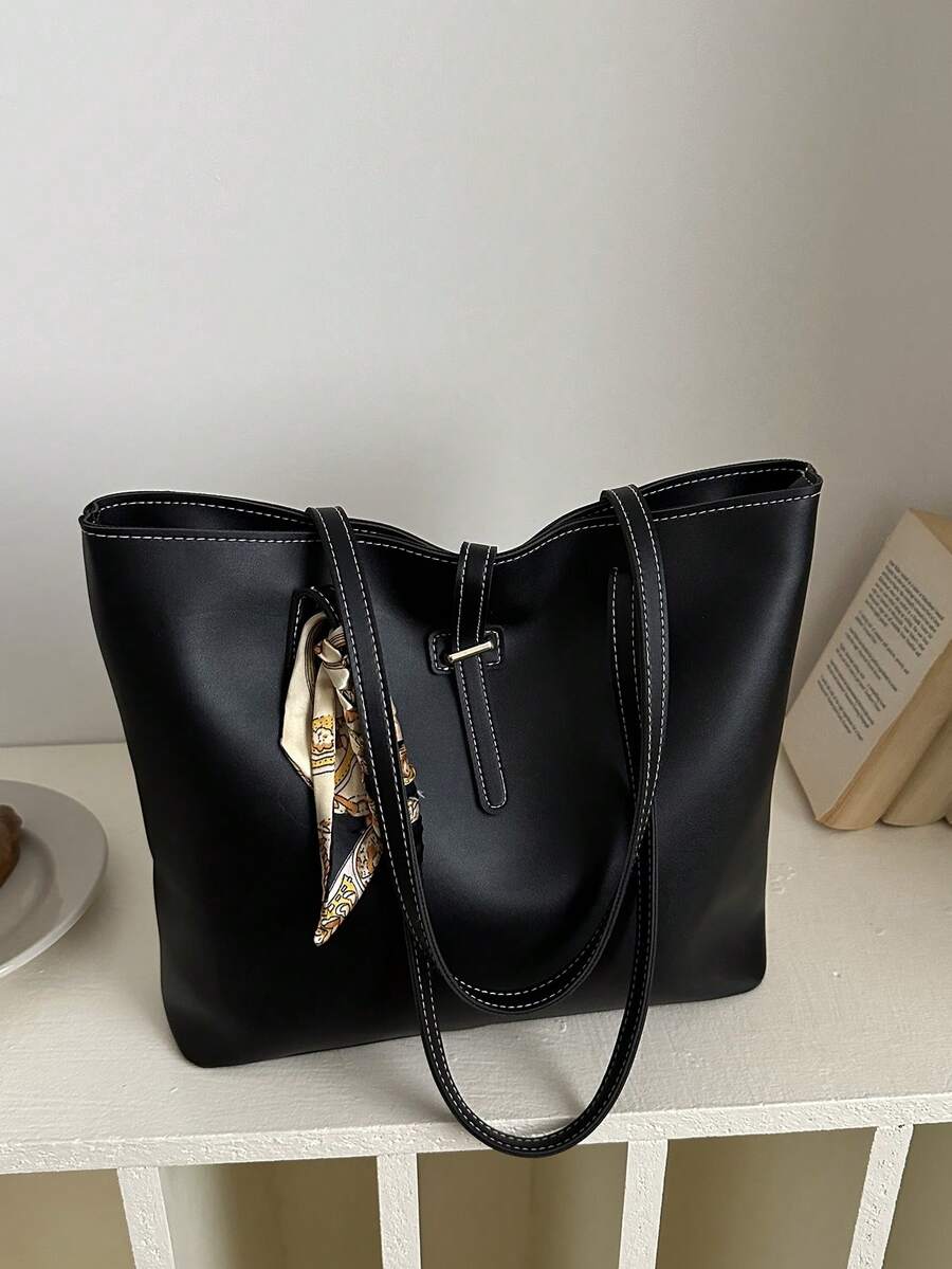 New Arrival Luxury Patterned Versatile Women Shoulder Tote Bag