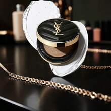 [YSL] Encre De Peau Le Cushion Reno | Long-Lasting Luminous Matte Finish | SPF 33 Oil-Control Cushion Foundation | Luxury Leather Case Design | Weightless Full Coverage Base - B20 - 查看 2